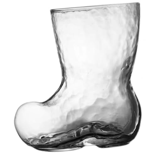 Cabilock Stiefel Weinglas Weingläser Bierstiefel Eisbecher Schnapsgläser Große Mini Stiefelgläser Weihnachtsmann Stiefelbecher Klare Kaffeetassen Stiefelschnapsbecher Martini von Cabilock