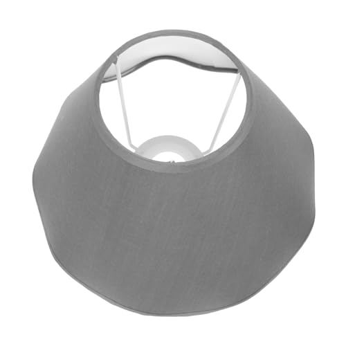 Cabilock Stilvoller Lampenschirm aus Stoff für Stehlampe Dunkelgrau Einfache Montage Vielseitig Einsetzbar als Tischlampe oder Wandlampe Langlebig und Dekorativ von Cabilock