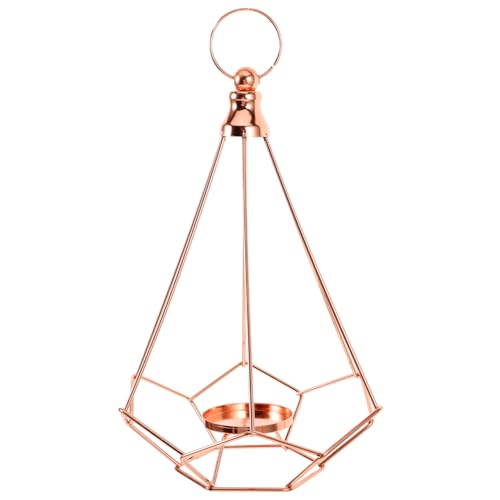 Simulierte Topfpflanze - Goldene Tischdekoration Sukkulente Kerzenhalter Aus Eisen Geometrischer Teelichthalter FüR Zuhause Perfekt FüR Festliche AnläSse Und Wohnkultur von Cabilock