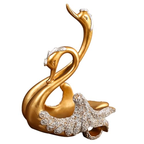 Cabilock Swan Weinflaschenhalter aus Resin Design Stabiler Flaschenständer für Weinflaschen Luxuriöse Dekoration für Zuhause Bar und Restaurant Goldene Farbgebung Cabilock Swan Weinflaschenhalter aus Resin Design Stabiler Flaschenständer für Weinflaschen Luxuriöse Dekoration für Zuhause Bar und Restaurant Goldene Farbgebung von Cabilock