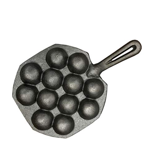 Cabilock Takoyaki Octopus Pan Gusseisen Bratpfanne für Poffertjes Pfannkuchenbällchen Thai Kanom Krok Und Andere Dessertbällchen Cabilock Takoyaki Octopus Pan Gusseisen Bratpfanne für Poffertjes Pfannkuchenbällchen Thai Kanom Krok Und Andere Dessertbällchen von Cabilock
