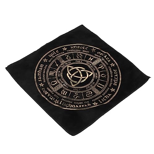 Cabilock Luxuriöse Tarot-tischdecke Mit Sternzeichen Astrologisches Tarot-schreibtischtuch Dekoratives Requisit Für Wahrsagerei von Cabilock