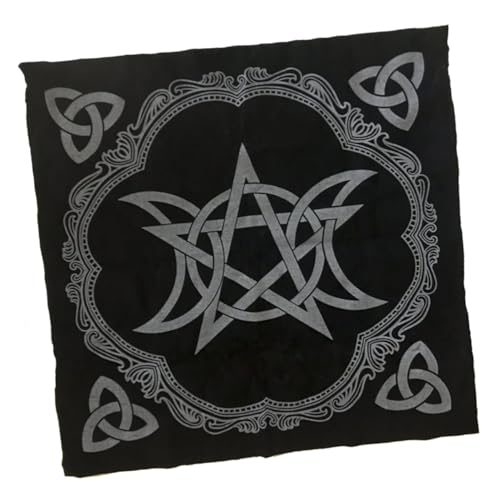 Cabilock Tarottuch Astrologische Wahrsagerei Fünfzackiger Stern Muster Flusenmaterial Altar Tischdecke Cabilock Tarottuch Astrologische Wahrsagerei Fünfzackiger Stern Muster Flusenmaterial Altar Tischdecke von Cabilock