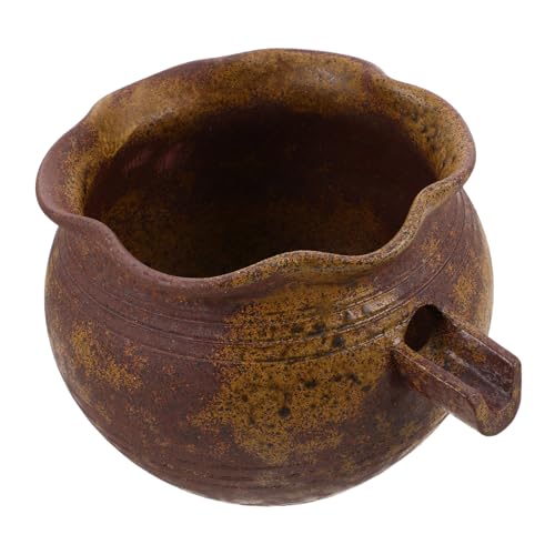 Cabilock Teichspucker Keramik Springbrunnenspucker Wasserfall-überlauf Kleiner Wasserbecken Für Garten Terrasse Innenhof Mit Fischdesign Wasserspiel von Cabilock