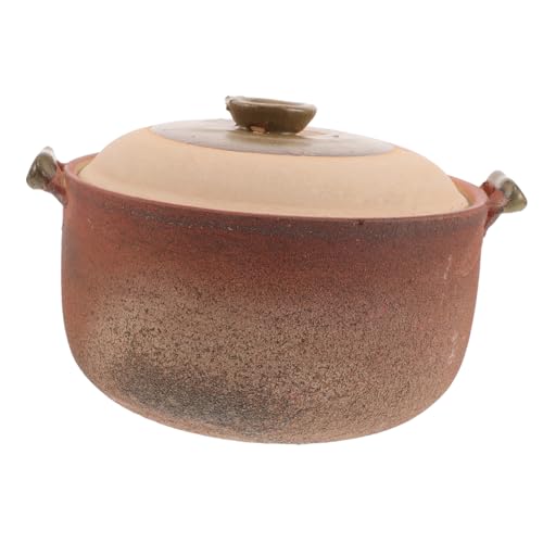 Cabilock Terrakotta kochtopf mit Handgriff Chinesischer Tontopf für Gesundes Schmoren und Kochen Einzigartiges Design für Stilvolles Home Cooking Hervorragende Wärmespeicherung und Cabilock Terrakotta kochtopf mit Handgriff Chinesischer Tontopf für Gesundes Schmoren und Kochen Einzigartiges Design für Stilvolles Home Cooking Hervorragende Wärmespeicherung und von Cabilock