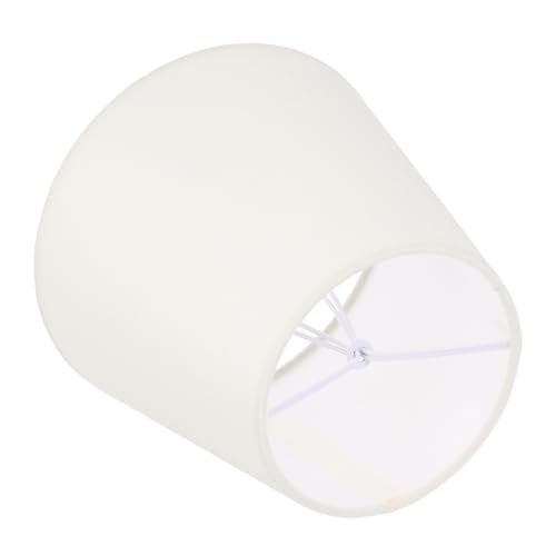 Cabilock Tischlampenschirm aus Leinen Einfacher Stil Vielseitig Einsetzbar für Stehlampe und Wandleuchte Geeignet für Schlafzimmer Wohnzimmer und Leicht zu Installieren von Cabilock