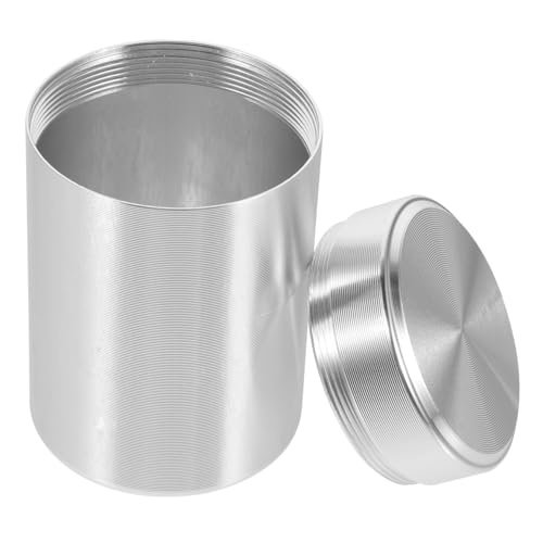 Cabilock 2stücke Teedose Aus Metall Mit Versiegeltem Für Tee-aufbewahrung Multifunktions-container Für Kaffee Gewürze Und Lebensmittel Für Haushalt Und Reisen von Cabilock