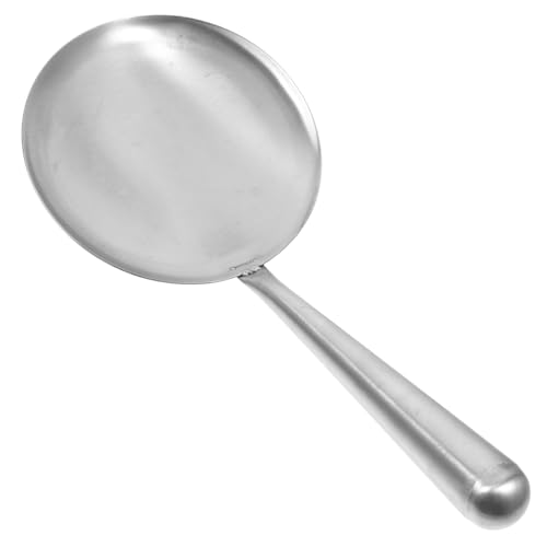 Cabilock Tofu Gehirnlöffel Tragbarer Servierlöffel mit Antihaftbeschichtung Ergonomischer Reislöffel für Tofu Jelly und Bohnenquark für Restaurant Robust von Cabilock