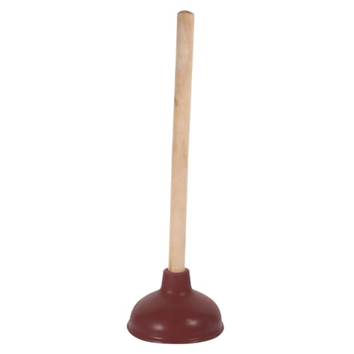 Cabilock Toilettenpömpel mit Robustem Leistungsfähigem Gummisauger für Badezimmer Zuverlässiger Abflussreiniger zur Effektiven Beseitigung von Verstopfungen in Wc und Rohrleitungen von Cabilock