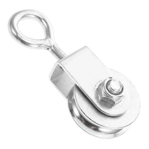 Cabilock Tragkraft Drahtseil Umlenkrolle mit Geräuschlosem Lager Riemenscheibe für Hebezeug und Fitnessgeräte Leiser Lauf Robuste Seilzugrolle für Bau Lager und Industrie von Cabilock