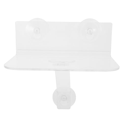 Cabilock Transparente Acryl Wandregale für Blumenpflanzen Schwebende Dekorative Ablagen Robust und Poliert Einfache Montage mit Saugnäpfen Stilvolle Pflanzenständer für Wohnzimmer Cabilock Transparente Acryl Wandregale für Blumenpflanzen Schwebende Dekorative Ablagen Robust und Poliert Einfache Montage mit Saugnäpfen Stilvolle Pflanzenständer für Wohnzimmer von Cabilock