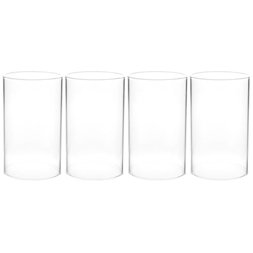 Cabilock Transparente Kerzenabdeckungen Windschutz Für Kerzen Dekorative Glaszylinder Für Tischdekoration Ideal Für Hochzeit Und Feierlichkeiten Cabilock Transparente Kerzenabdeckungen Windschutz Für Kerzen Dekorative Glaszylinder Für Tischdekoration Ideal Für Hochzeit Und Feierlichkeiten von Cabilock