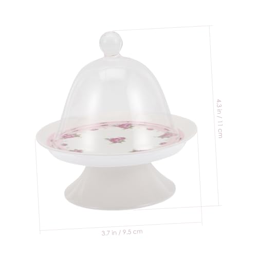 Cabilock Transparenter Cake Stand mit Abdeckung Dustproof Dessert Display Teller für Party Snacks Brot und Gebäck Präsentation Eleganter Servierteller für Hochzeit Geburtstag Zuhause Cabilock Transparenter Cake Stand mit Abdeckung Dustproof Dessert Display Teller für Party Snacks Brot und Gebäck Präsentation Eleganter Servierteller für Hochzeit Geburtstag Zuhause von Cabilock