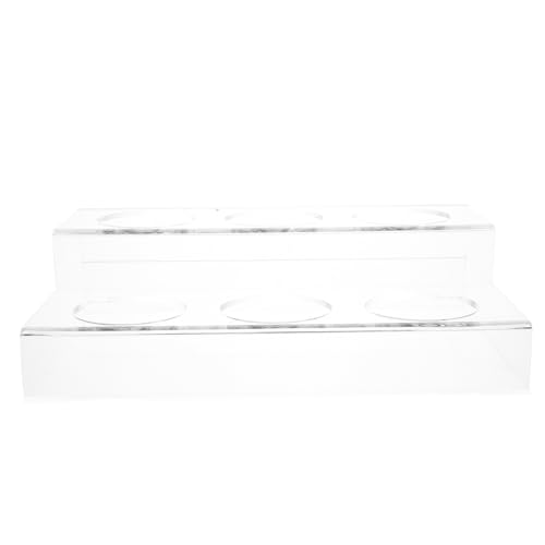 Cabilock Transparenter Weinflaschenhalter Multifunktionales Slot Sirupregal für Kaffee Bar und Küchenarbeitsplatte für Gewürze und Getränke Cabilock Transparenter Weinflaschenhalter Multifunktionales Slot Sirupregal für Kaffee Bar und Küchenarbeitsplatte für Gewürze und Getränke von Cabilock