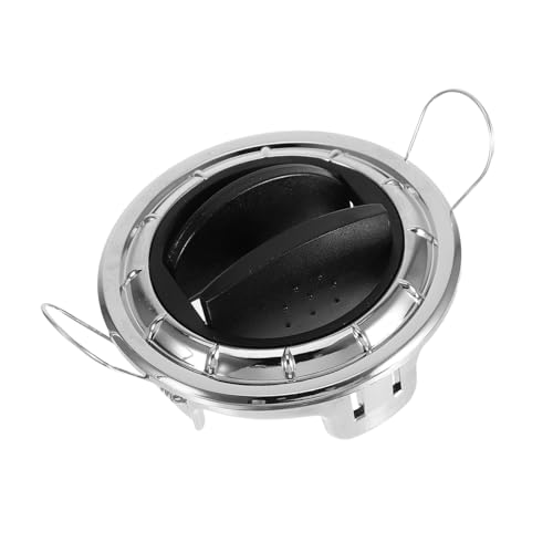 Cabilock Universelle Abs Auto Klimaanlagen Luftauslassabdeckung mit Louvered Drehknopf Geräuscharm Multidirektional Verstellbar Langlebig Ersatz für Wohnmobil Bus Boot Yacht Armaturenbrett von Cabilock