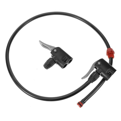Cabilock Universeller Fahrradpumpe Schlauchadapter Frost Fahrrad Luftpumpe Ersatzschlauch Kompatibel mit Französischem Amerikanischem Ventil Wiederverwendbar für Ganzjahresradfahren Cabilock Universeller Fahrradpumpe Schlauchadapter Frost Fahrrad Luftpumpe Ersatzschlauch Kompatibel mit Französischem Amerikanischem Ventil Wiederverwendbar für Ganzjahresradfahren von Cabilock