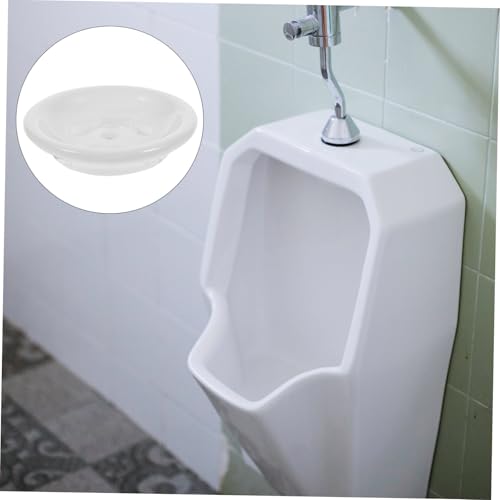 Cabilock Urinalstopper Keramik Abdeckung Urinal Zubehör Rutschfest Geruchsschutz Spritzschutz Sanitär Ersatzteil für Gemeinschafts und Private Badezimmer von Cabilock