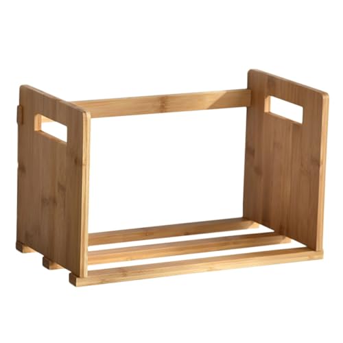 Cabilock Verstellbares Bücherregal Ausziehbar Platzsparender Desktop Organizer Installieren Gesundes Material für Schreibtisch und Kleine Räume Teiliges Mini Regal Cabilock Verstellbares Bücherregal Ausziehbar Platzsparender Desktop Organizer Installieren Gesundes Material für Schreibtisch und Kleine Räume Teiliges Mini Regal von Cabilock