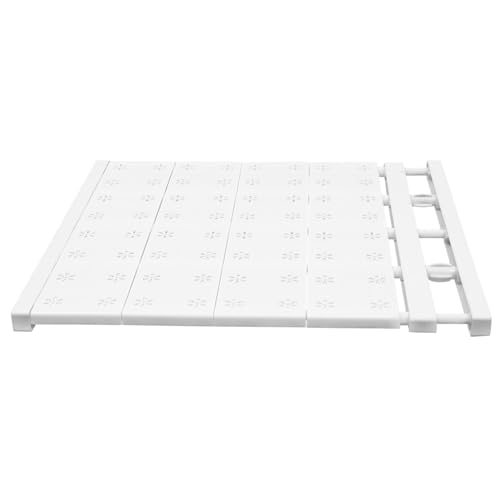 Cabilock Verstellbares Teleskop wandregal Erweiterbares Spannregal für Kleiderschrank Stabile Aufbewahrung von Schuhen Taschen und Kleidung Einfach Montierbares Organizer Regal Cabilock Verstellbares Teleskop wandregal Erweiterbares Spannregal für Kleiderschrank Stabile Aufbewahrung von Schuhen Taschen und Kleidung Einfach Montierbares Organizer Regal von Cabilock