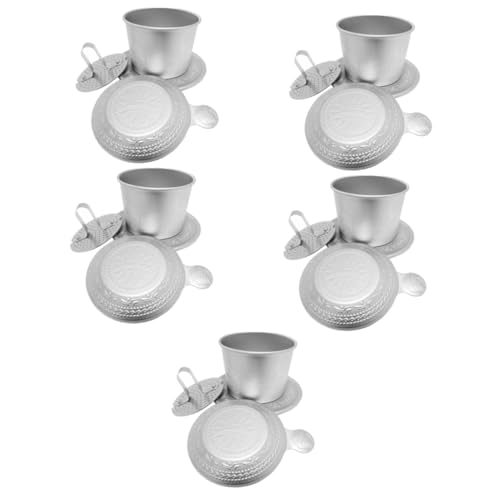 Cabilock Vietnamese Coffee 5 Sets Kaffeetropfer Vietnamesische Kaffeemaschine Kaffeezubehör Für Kaffeeliebhaber Vietnamesischer Kaffeefilter Tropfkaffeefilter Für Kaffeeliebhaber Cafe Filter Vietnam Cabilock Vietnamese Coffee 5 Sets Kaffeetropfer Vietnamesische Kaffeemaschine Kaffeezubehör Für Kaffeeliebhaber Vietnamesischer Kaffeefilter Tropfkaffeefilter Für Kaffeeliebhaber Cafe Filter Vietnam von Cabilock
