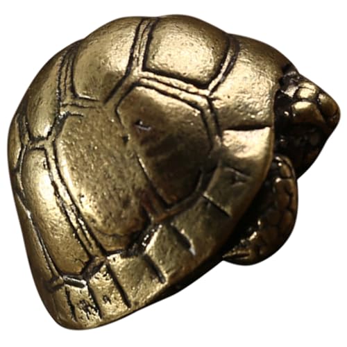 Cabilock Vintage Messing Schildkröten Figurine Dekorative Statue für Tisch und Regal Detailreiche Handarbeit Retro Tierdeko für Zuhause Büro und Cabilock Vintage Messing Schildkröten Figurine Dekorative Statue für Tisch und Regal Detailreiche Handarbeit Retro Tierdeko für Zuhause Büro und von Cabilock
