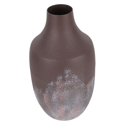 Cabilock Vintage Metall Blumenvase Metall Blumentopf Landhausstil Tischdekoration Rustikale Vase Für Wohnzimmer Hochzeitstische Metallvase Als Tafelaufsatz von Cabilock