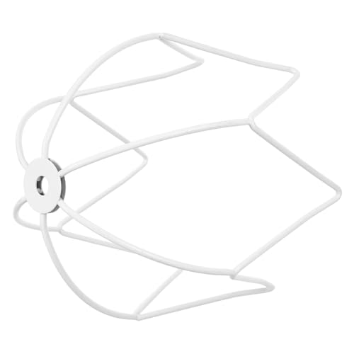 Cabilock Vintage Metall Lampengestell Französischer Stil Metall Lampenfassung Schutzgitter Handgefertigt Unregelmäßiges Design Diy Kronleuchter Lampenschirm Ersatz für Wohnzimmer von Cabilock