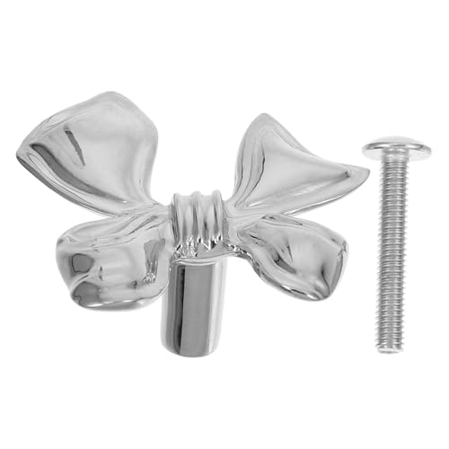 Cabilock Vintage Metall Schrankgriff Schleifenknauf für Kommode und Küchenschränke Eleganter Bowknot Möbelgriff Einfach zu Montierender Stilvoller Griff für Schranktüren Cabilock Vintage Metall Schrankgriff Schleifenknauf für Kommode und Küchenschränke Eleganter Bowknot Möbelgriff Einfach zu Montierender Stilvoller Griff für Schranktüren von Cabilock