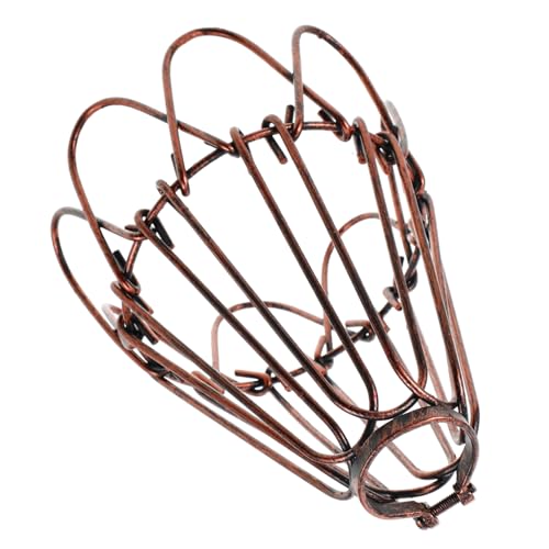 Cabilock Vintage Pendelleuchte Lampenschirm aus Metall Aushöhlbarer Lampenschirm für Tischlampe Retro Stil Dekorativer Lichtschutz für Zuhause Restaurant und Büro für Diy Projekte von Cabilock