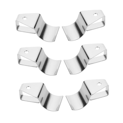 Cabilock Vinyl Siding Clips aus Rostfreiem Stahl Kratzfreie Bohrfreie Haustürhaken für Kränze und Dekorationen Außen Stabile Wandhalter für Fenster und Wandverkleidungen von Cabilock