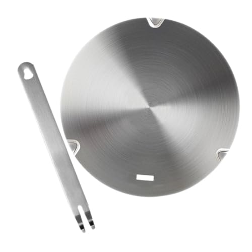 Cabilock Wärmeleitplatte elektrische Kochplatte Induktionsplatte Induktionskochplatte Leitung rostfrei Kücheninduktions-Adapterplatte elektromagnetische Herdplatte Aluminiumlegierung Silber Cabilock Wärmeleitplatte elektrische Kochplatte Induktionsplatte Induktionskochplatte Leitung rostfrei Kücheninduktions-Adapterplatte elektromagnetische Herdplatte Aluminiumlegierung Silber von Cabilock