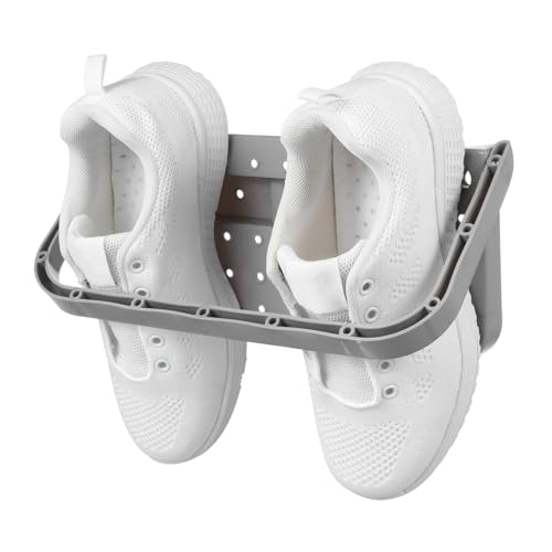 Cabilock Wand-schuhhalter Pp-Kunststoff Saugnapfmontiert Platzsparend Stabil Vielseitig für Eingangsbereich und Tür zur Schuhaufbewahrung von Cabilock