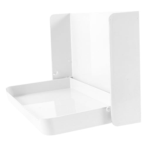Cabilock Wandmontierter Badezimmer Organizer Faltbares Aufbewahrungssystem für Küche Schlafzimmer Bad Raumoptimierung mit Elegantem Design und Glatten Kanten für Effiziente Ordnung von Cabilock
