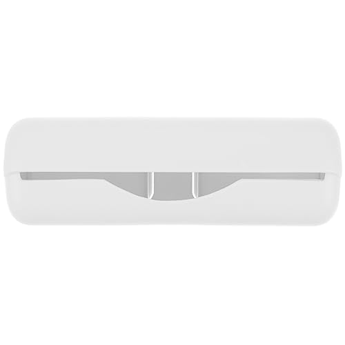 Wandmontierter Müllbeutelspender, Einkaufstaschenhalter, Beutel Organizer Für Küche Und Badezimmer, Hängender Müllsack-Sparer, 18X6.5X6 Cm, Weiß von Cabilock