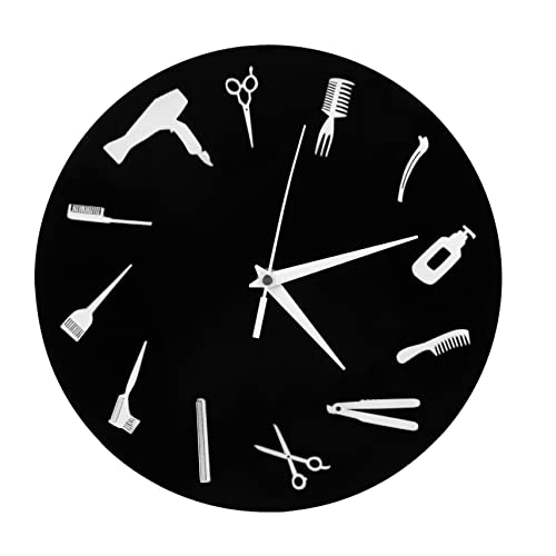 Cabilock Elegante Barber Shop Wanduhr Friseursalon Uhr Moderne Dekorative Wanduhr Cabilock Elegante Barber Shop Wanduhr Friseursalon Uhr Moderne Dekorative Wanduhr von Cabilock