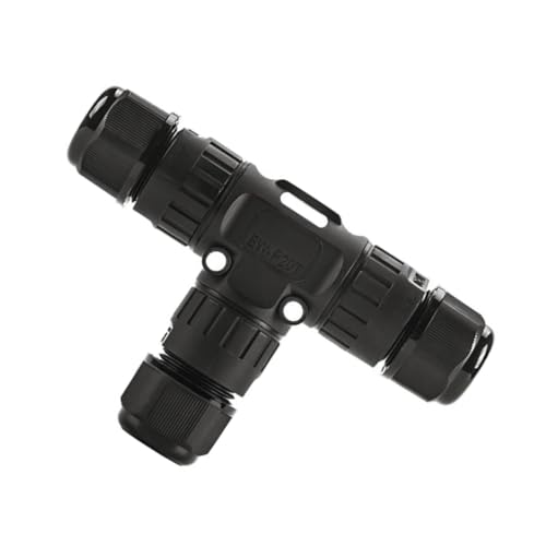 Cabilock Wasserdichter Poliger Kabelverbinder Schutzkontakt Steckverbinder für Outdoor Erdkabel mit Langlebiger Stabiler Verbindung und Einfacher Montage von Cabilock