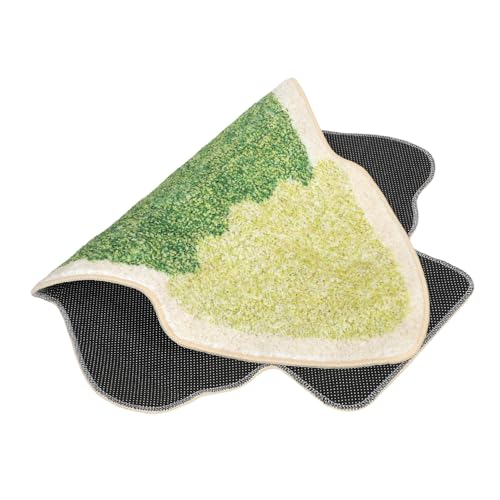 Cabilock Weicher Weihnachtsbaum Teppich Rutschfester Flauschiger Kinderzimmer Teppich Dekorative Maschinenwaschbare Weihnachtsmatte für Schlafzimmer Wohnzimmer Winterliche von Cabilock