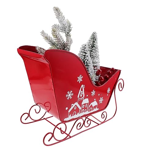 Cabilock Weihnachtlicher Desktop Schlitten Dekofigur Festliche Tischdekoration Mittelgroß Kompakt Leicht für Weihnachtsfeier Festliches Cabilock Weihnachtlicher Desktop Schlitten Dekofigur Festliche Tischdekoration Mittelgroß Kompakt Leicht für Weihnachtsfeier Festliches von Cabilock