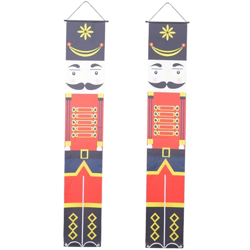 Cabilock Weihnachts Türbanner Soldat Hängend Weihnachtsdeko für Haustür Veranda Indoor Outdoor Wetterfest Lebendige Farben Langlebig Cabilock Weihnachts Türbanner Soldat Hängend Weihnachtsdeko für Haustür Veranda Indoor Outdoor Wetterfest Lebendige Farben Langlebig von Cabilock