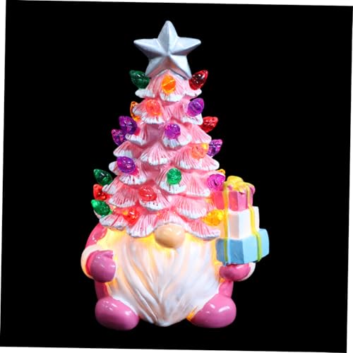 Cabilock Weihnachtsbaum -Nachtlichter Weihnachtsbaum LED-Licht LED Light-up Decor Klassischer Weihnachtsknoom weihnachtsdekor licht Lichtbäume zur Dekoration im Innenbereich Harz Rosa Cabilock Weihnachtsbaum -Nachtlichter Weihnachtsbaum LED-Licht LED Light-up Decor Klassischer Weihnachtsknoom weihnachtsdekor licht Lichtbäume zur Dekoration im Innenbereich Harz Rosa von Cabilock
