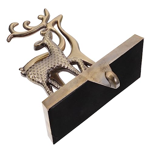 Cabilock Weihnachtsstrumpfhalter Metall Haken mit Hoher Tragkraft für Kaminsims und Tisch Geometrisches Design Vielseitig als Strumpfhalter oder Aufhänger für Taschen und Deko Stil von Cabilock