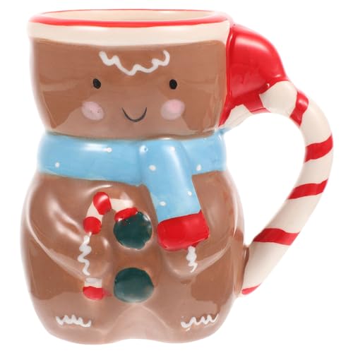 Cabilock Weihnachtstasse Christmas Mug Weihnachten Kaffeebecher Schneemann Weihnachts Tasse Glühweintassen Teetasse Milchbecher Wasserbecher Christmas Party Favors von Cabilock