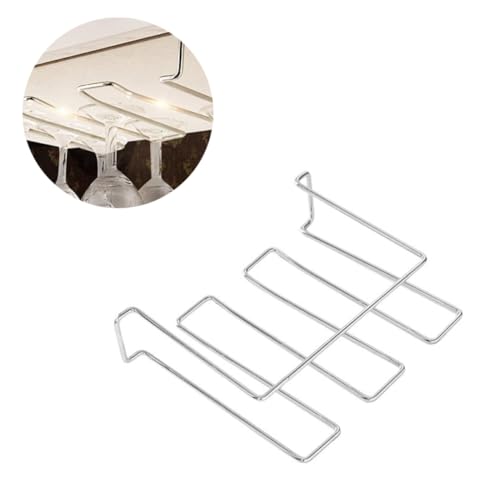 Cabilock Weinglas Halterung Dem Schrank Aufbewahrung für Weingläser Hängeregal aus für Bar oder Küche für Platzsparende Organisation und Einfachen Zugriff Glasgeschirr Cabilock Weinglas Halterung Dem Schrank Aufbewahrung für Weingläser Hängeregal aus für Bar oder Küche für Platzsparende Organisation und Einfachen Zugriff Glasgeschirr von Cabilock
