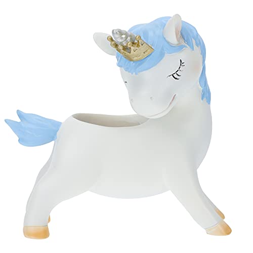 Cabilock 1stück Einhorn Blumentopf Aus Harz Dekorativer Pflanzentopf Für Sukkulenten Mini-blumenpot Für Büro Balkon Und Garten Niedliche Einhorn Statue Für Innen Und Außenbereich Cabilock 1stück Einhorn Blumentopf Aus Harz Dekorativer Pflanzentopf Für Sukkulenten Mini-blumenpot Für Büro Balkon Und Garten Niedliche Einhorn Statue Für Innen Und Außenbereich von Cabilock