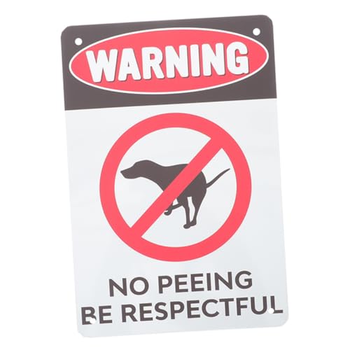 Cabilock Witterungsbeständiges Gartenschild No Peeing Dog Sign aus Robustem Wetterfestes Warnschild für Garten und Außenbereich Langlebiges Dekorationsschild gegen Hundekot Cabilock Witterungsbeständiges Gartenschild No Peeing Dog Sign aus Robustem Wetterfestes Warnschild für Garten und Außenbereich Langlebiges Dekorationsschild gegen Hundekot von Cabilock