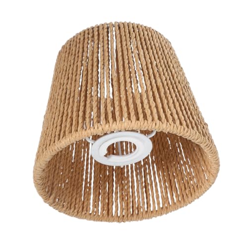 Cabilock Woven Papierseil Lampenschirm Robuster Leichter Lampenschirm aus Papierseil und Geeignet für Tisch und Deckenlampen Rustikaler Landhausstil Warmes Einfache Montage Cabilock Woven Papierseil Lampenschirm Robuster Leichter Lampenschirm aus Papierseil und Geeignet für Tisch und Deckenlampen Rustikaler Landhausstil Warmes Einfache Montage von Cabilock