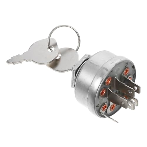 Cabilock Zündschalter Rasenmäher Ersatz Startschalter Effizient Langlebig Kompatibel für Traktor Rasentrimmer und Gartengeräte Cabilock Zündschalter Rasenmäher Ersatz Startschalter Effizient Langlebig Kompatibel für Traktor Rasentrimmer und Gartengeräte von Cabilock