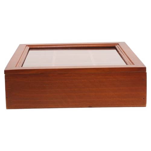 Cabilock Holzfach Teebeutel Organizer Mit Transparentem Deckel Für Teebeutel Aufbewahrung Kompakt Für Küche Oder Couchtisch Robust Aus Holz Und Cabilock Holzfach Teebeutel Organizer Mit Transparentem Deckel Für Teebeutel Aufbewahrung Kompakt Für Küche Oder Couchtisch Robust Aus Holz Und von Cabilock