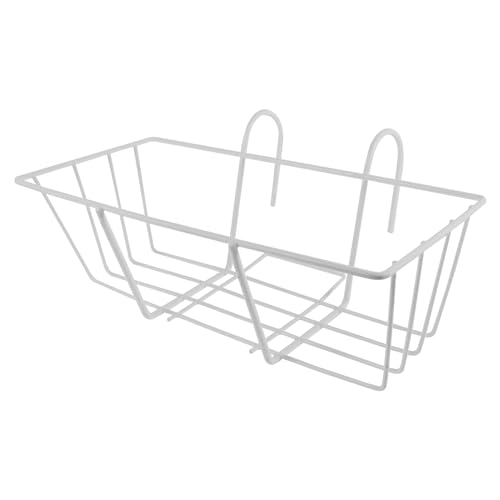 Cabilock Geländer Pflanzgefäße Blumentopf Hängende Blumentopfhalter: Pflanzkörbe Aushöhlen Blumentopfhalter Geeignet Für Balkon Garten Indoor Und Outdoor Cabilock Geländer Pflanzgefäße Blumentopf Hängende Blumentopfhalter: Pflanzkörbe Aushöhlen Blumentopfhalter Geeignet Für Balkon Garten Indoor Und Outdoor von Cabilock