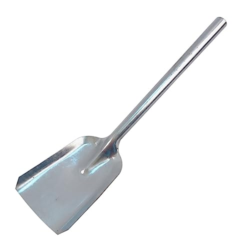 Holzkohleschaufel Mini- Gartenhandwerkzeuge Ofenschaufel für Küche Langer Griff Kohle Ascheschaufel Hausgarten Kamin Schaufel Ash Poker Scoop Feuerherd Asche Schaufel von Cabilock